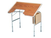 Height-Adjustable Tilt-Top Work Table