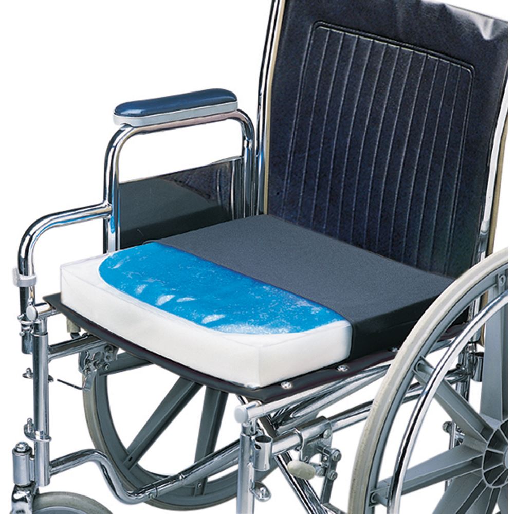 Anti-Thrust Seat Cushion Skil-Care™ 16 X 18 Inch Gel / Foam – Caring Med