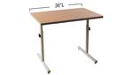 AliMed® Height-Adjustable Personal Work Table