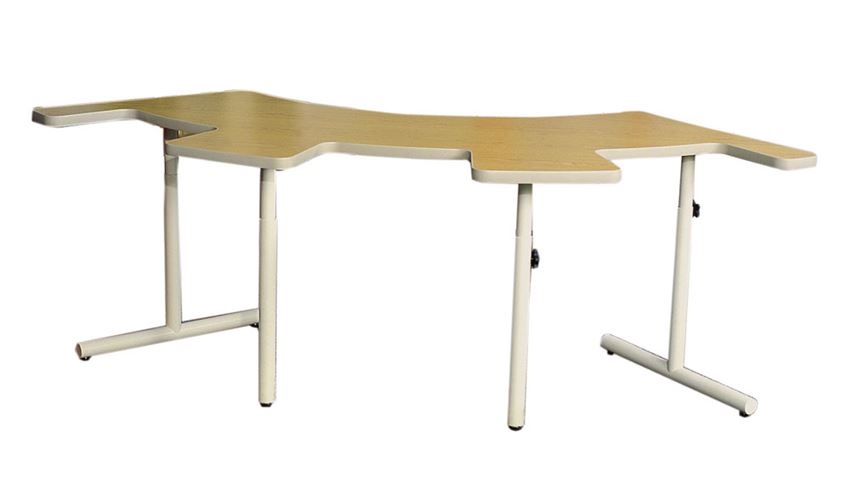 AliMed® Adjustable Therashape Table with Comfort Curves