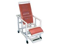 Healthline® Reclining PVC Shower Commode Chair