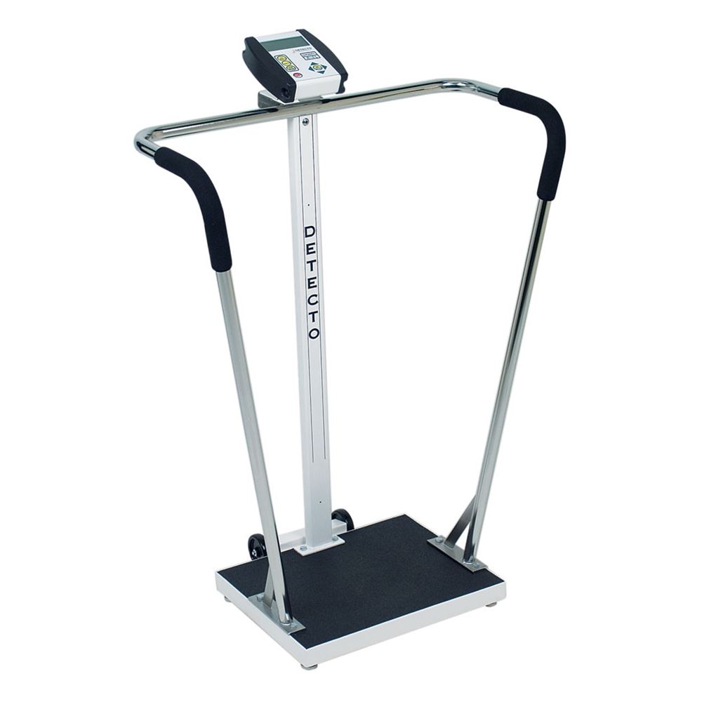 DETECTO Handrail Stand-On Scales