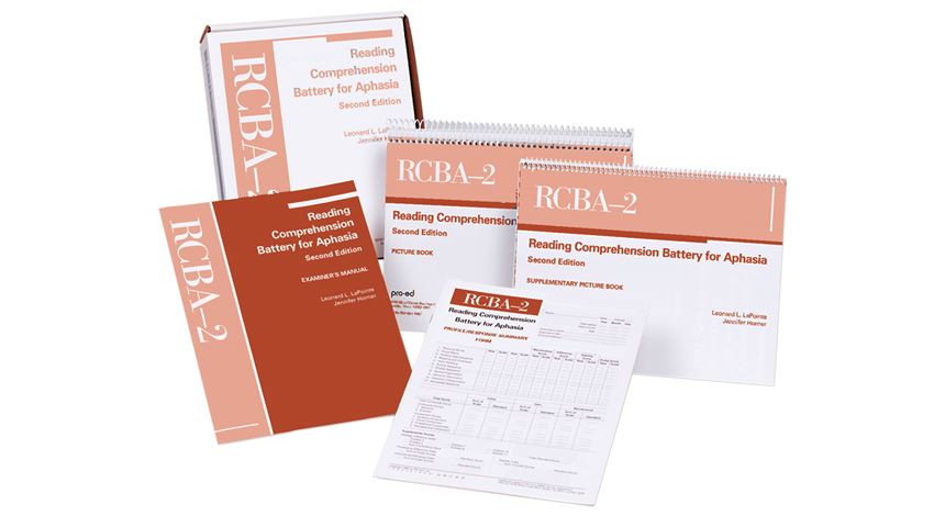 Reading Comprehension Battery For Aphasia, 2nd Ed. (RCBA-2)