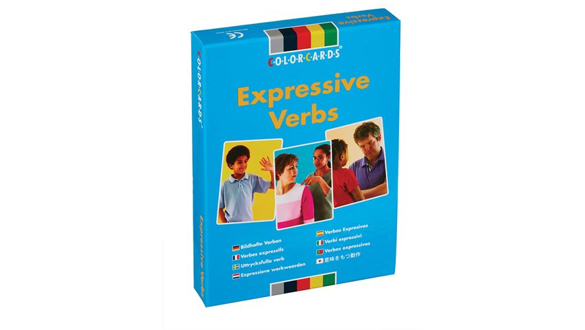Speechmark® ColorCards® Expressive Verbs