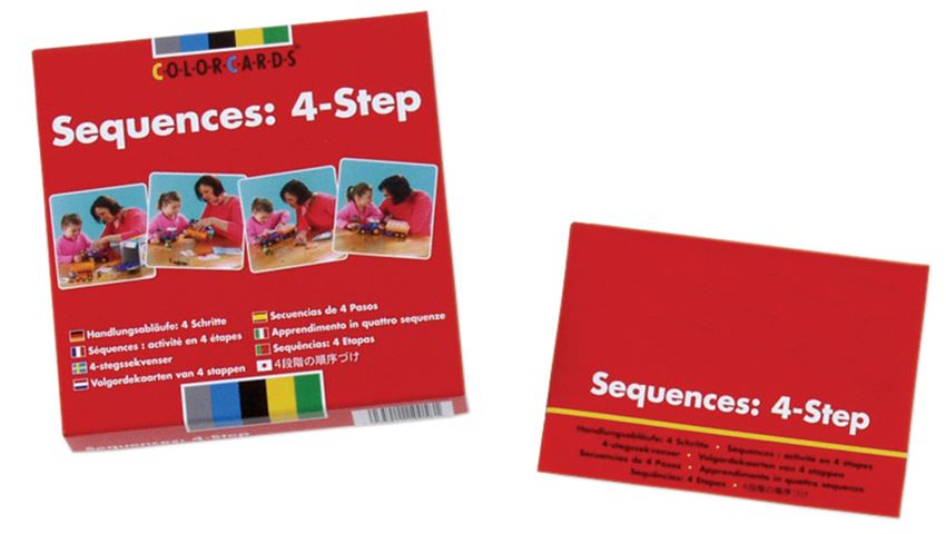 Speechmark® ColorCards® Sequences: 4-Step Color Cards