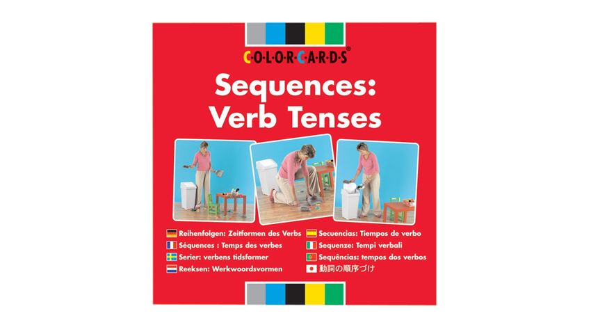 Speechmark® ColorCards® Sequences: Verb Tenses