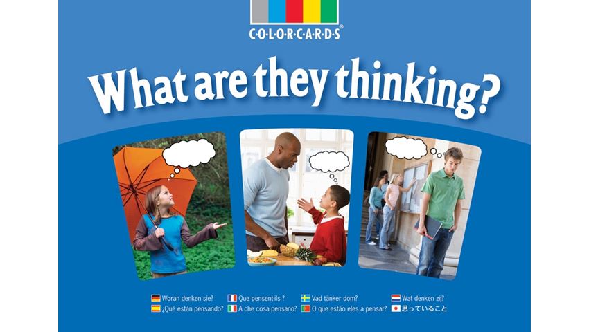 Speechmark® ColorCards® What Are They Thinking?