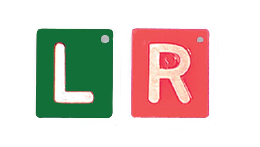 Left and Right Markers