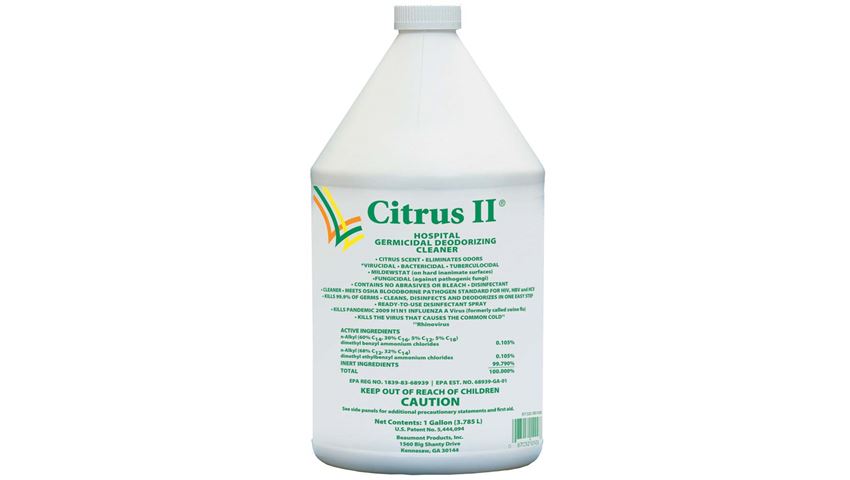 Citrus II® Hospital Germicidal Deodorizing Cleaner