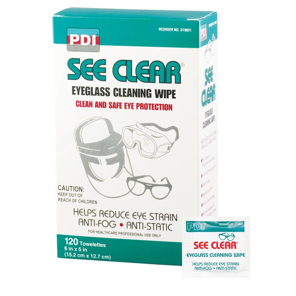 Clear Power Glass Wipes
