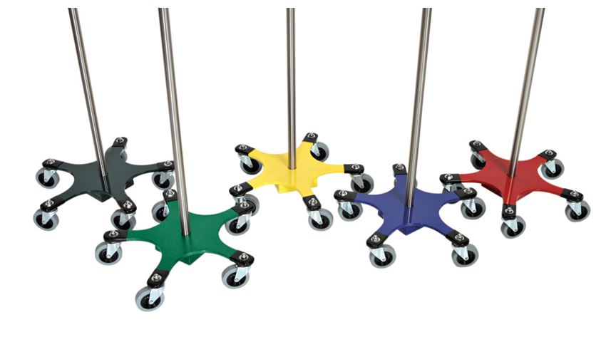 Color-Coded Weighted IV Poles