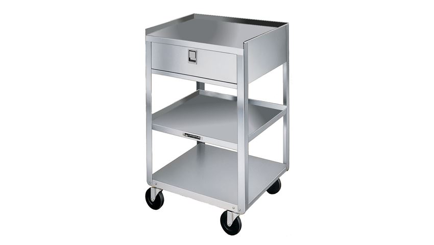 AliMed® Stainless Steel Equipment Stand w/1 Drawer