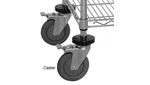 Quantum® Wire Utility Cart, 2-Shelf