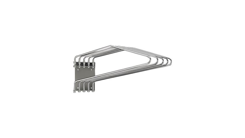 Barrier Technologies® Swing-Arm Five-Apron Rack