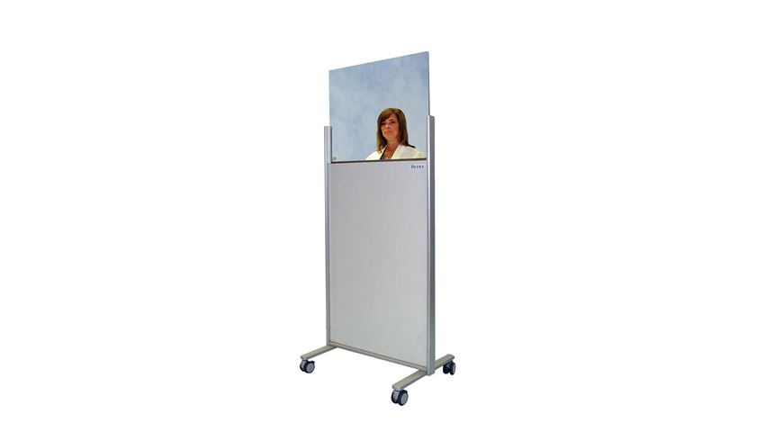 Biodex Clear-Lead™ Acrylic Mobile X-Ray Barriers