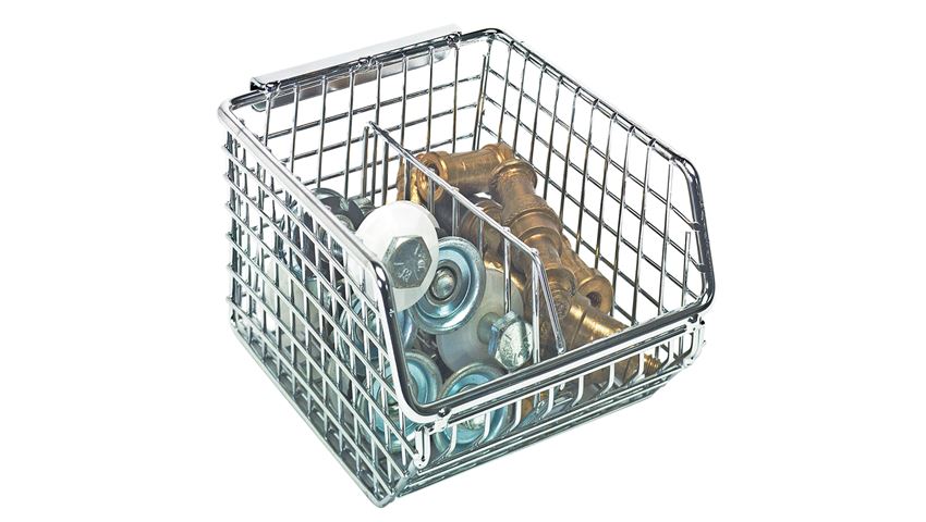Quantum® Mesh Stack and Hang Wire Bin, 16-1/4