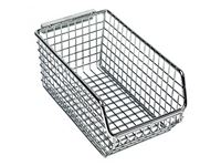Quantum® Mesh Stack and Hang Wire Bin, 4-1/4"W x 3"H x 7-1/4"D