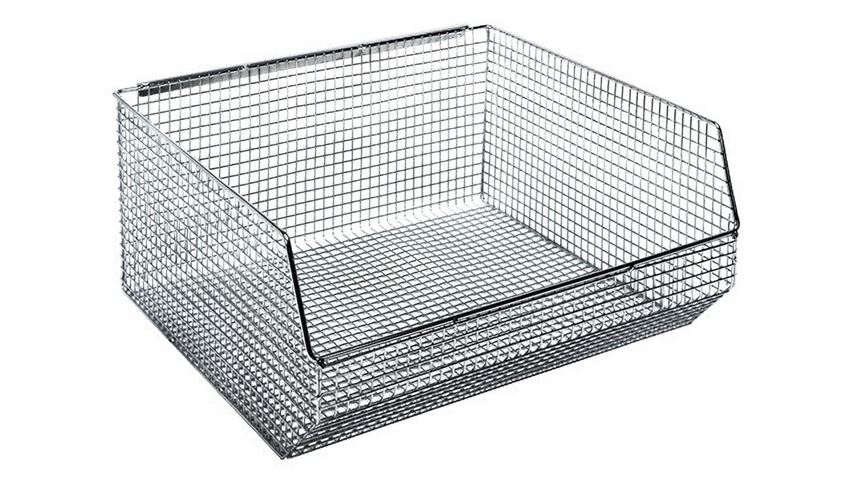 Quantum® Mesh Stack and Hang Wire Bin, 16-1/4