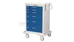 AliMed® Standard Series 6-Drawer Anesthesia Cart, Push-Button Lock, 30