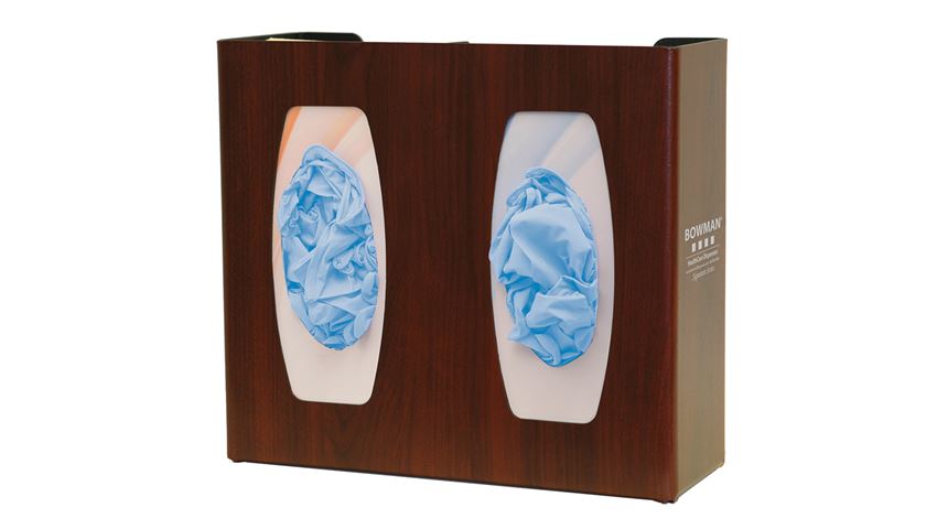 Bowman® Signature Series Faux Wood Glove Dispensers