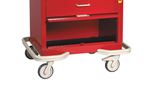 AliMed® Standard Series 4-Drawer Emergency Cart with Panel