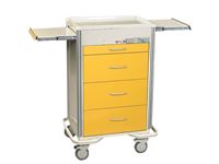 AliMed® Select Series 4-Drawer Isolation Cart, Key Lock