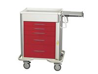 AliMed® Select Series 5-Drawer Emergency Cart