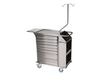 Harloff 8-Drawer Cast Cart w/o Top Storage