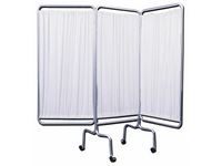 Brandt Deluxe 3-Panel Privacy Screen with Casters