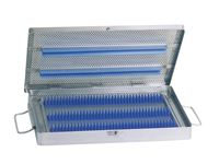 Lidded Micro Sterilization Tray with Handles