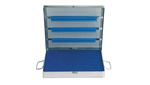 Lidded Micro Sterilization Tray with Handles