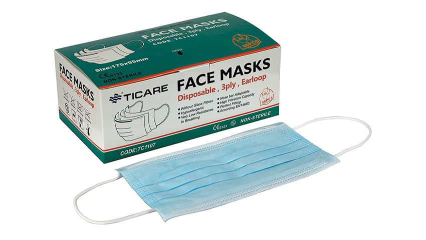 3-Ply Disposable Face Mask