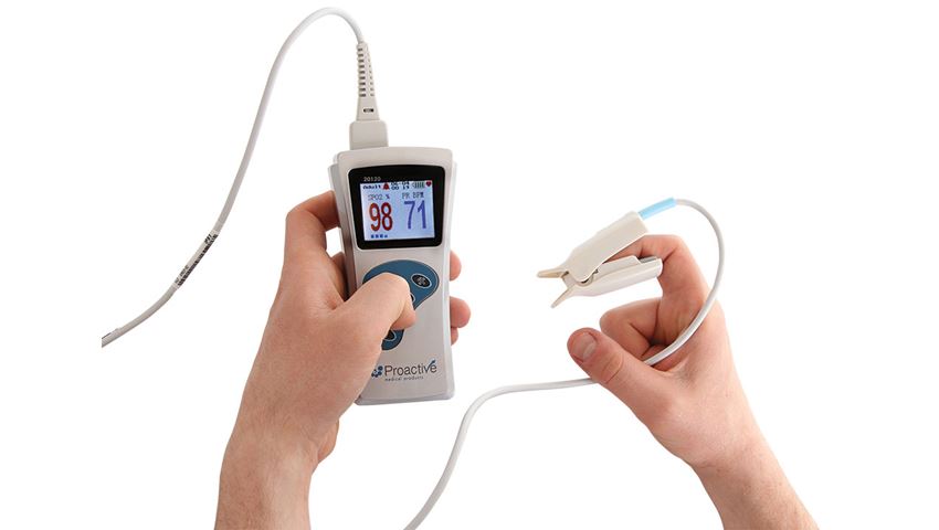 Protekt® Deluxe Rechargeable Handheld Pulse Oximeter