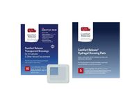 Comfort Release® Transparent Dressings with Hydrogel Pads and Alcohol Prep Pads