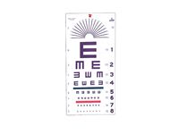 Illiterate/Tumbling E Hanging Eye Chart