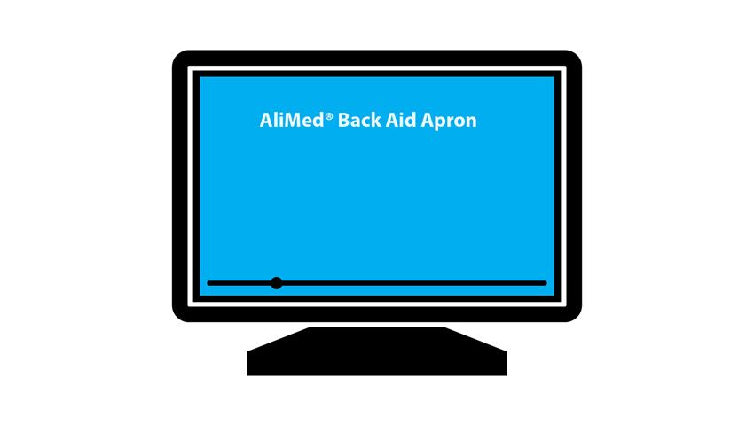 AliMed® Grab 'n Go™ Back Aid Apron