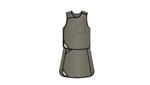 AliMed® Grab 'n Go™ Vest and Kilt Set, Male