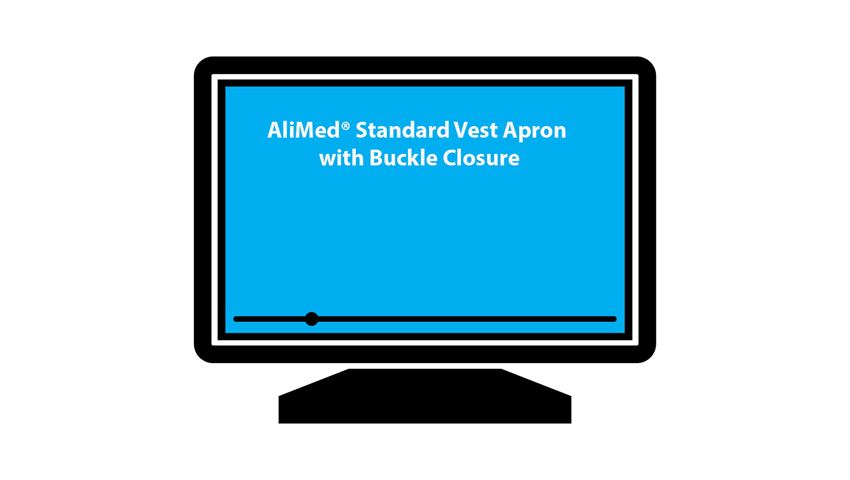AliMed® Perfect Fit™ Standard Vest Apron, Buckle Closure