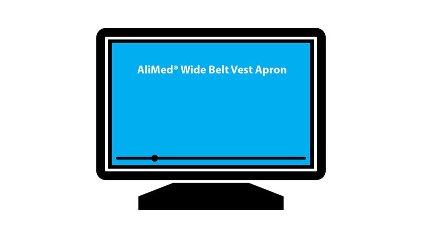 AliMed® Perfect Fit™ Wide Belt Vest Apron