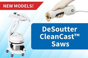 Shop new DeSoutter CleanCast™ saws