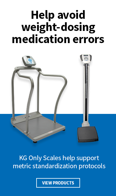 Patient weighing scale with analog display - All medical device  manufacturers