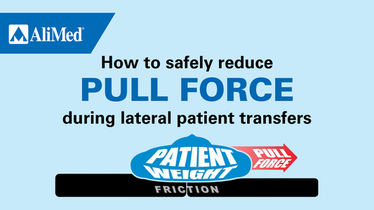 How to safely reduce pull force during lateral patient transfers