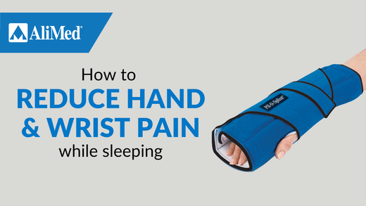 How to reduce hand and wrist pain while sleeping