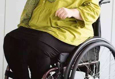 bariatric patient in wheelchair