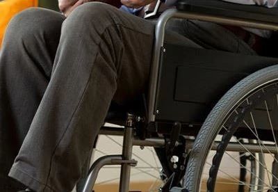 person in wheelchair