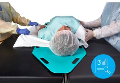 nurses using patient shifters to transfer patient