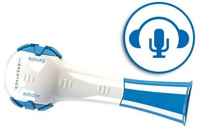 THE BREATHER product with AliTalks podcast logo