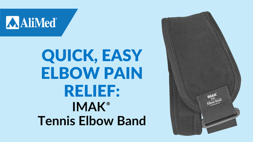 Quick, easy elbow pain relief: IMAK® Tennis Elbow Band