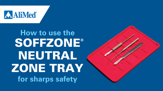 How to use the Soffzone® Neutral Zone Tray for sharps safety