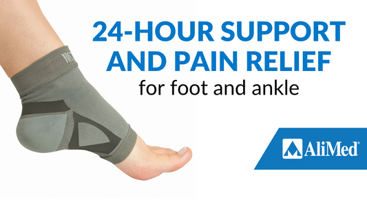 24-hour support and pain relief for foot and ankle